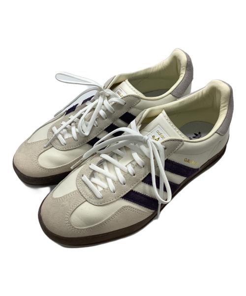 adidas（アディダス）adidas (アディダス) emmi別注ローカットスニーカー アイボリー×パープル サイズ:27の古着・服飾アイテム