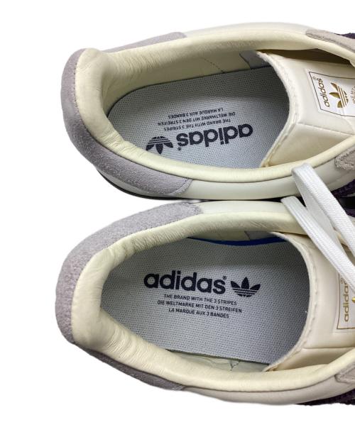 adidas（アディダス）adidas (アディダス) emmi別注ローカットスニーカー アイボリー×パープル サイズ:27の古着・服飾アイテム