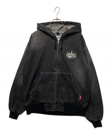 中古・古着通販】9090 (9090) King Logo Vintage Denim Hoodie