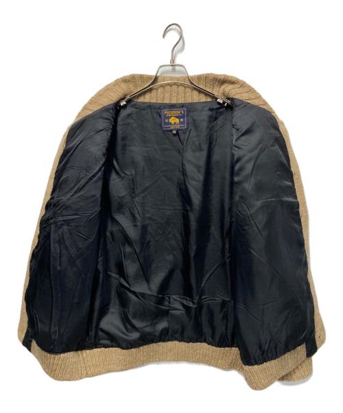 Pherrow's（フェローズ）Pherrow's (フェローズ) カウチンカーディガン ベージュ サイズ:Mの古着・服飾アイテム