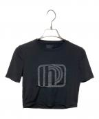 DICH HENDERSONディッチ ヘンダーソン）の古着「クロップドミニTee」｜ブラック