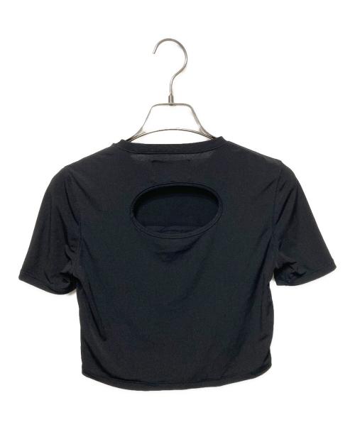 DICH HENDERSON（ディッチ ヘンダーソン）DICH HENDERSON (ディッチ ヘンダーソン) クロップドミニTee ブラック サイズ:freeの古着・服飾アイテム