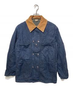 DENIME デニムカバーオール サイズLくらい 中古・古着通販】DENIME (ドゥニーム) デニムカバーオール インディゴ