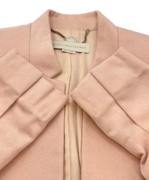 STELLA McCARTNEY（ステラマッカートニー）STELLA McCARTNEY (ステラマッカートニー) カシミヤジャケット ピンク サイズ:38の古着・服飾アイテム