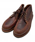 RUSSELL MOCCASINラッセルモカシン）の古着「レザーシューズ」｜ブラウン