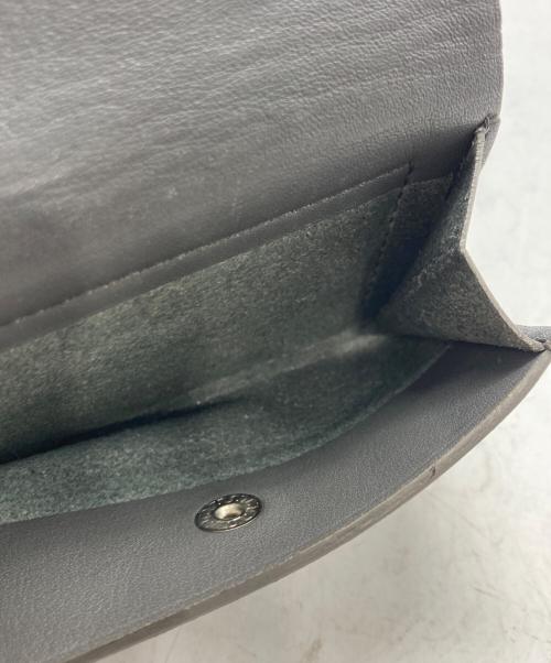 STANDARD SUPPLY（スタンダードサプライ）STANDARD SUPPLY (スタンダードサプライ) BEAMS (ビームス) 別注 ツートーン ミニウォレット グレー×ブラックの古着・服飾アイテム