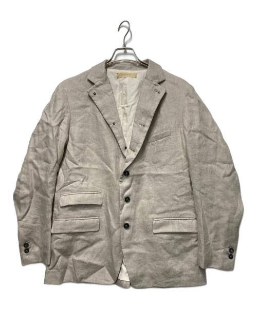 SUZUKI TAKAYUKI（スズキタカユキ）SUZUKI TAKAYUKI (スズキタカユキ) テーラードジャケット ベージュ サイズ:2の古着・服飾アイテム