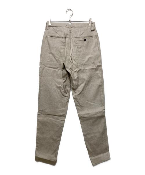 SUZUKI TAKAYUKI（スズキタカユキ）SUZUKI TAKAYUKI (スズキタカユキ) スラックス ベージュの古着・服飾アイテム