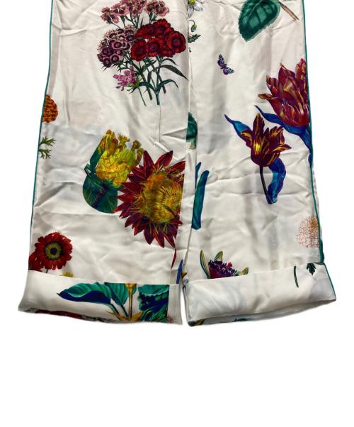 CABAN（キャバン）CABAN (キャバン) シルクツイル IBIZAプリントイージーパンツ ホワイト サイズ:XSの古着・服飾アイテム