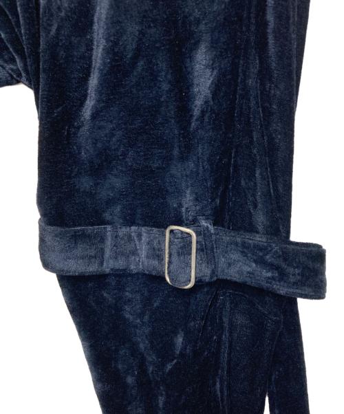 sulvam（サルバム）sulvam (サルバム) ベロアパンツ ネイビー サイズ:Mの古着・服飾アイテム