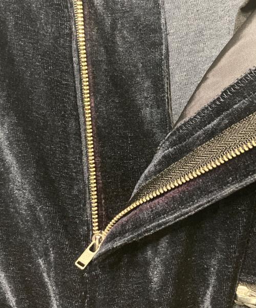 sulvam（サルバム）sulvam (サルバム) ベロアパンツ ネイビー サイズ:Mの古着・服飾アイテム