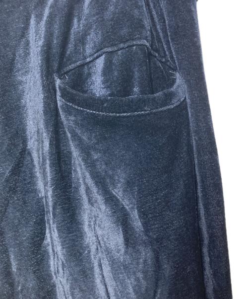 sulvam（サルバム）sulvam (サルバム) ベロアパンツ ネイビー サイズ:Mの古着・服飾アイテム