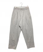 Graphpaperグラフペーパー）の古着「Ultra Compact Terry Sweat Pants」｜グレー