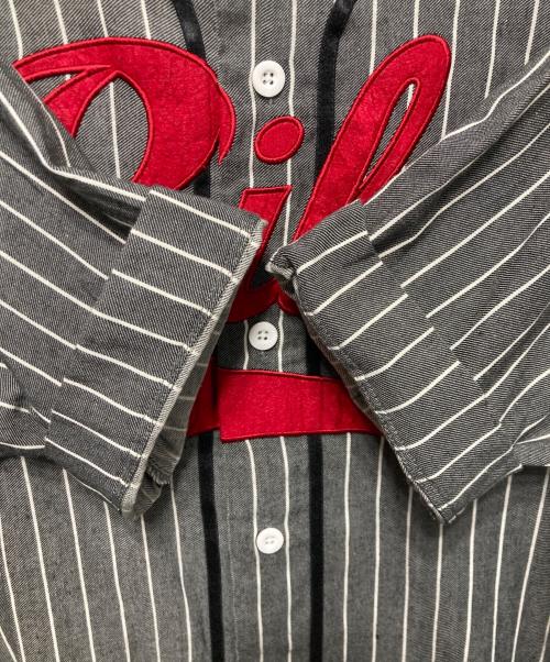 RILY（リリー）RILY (リリー) ベースボールシャツ グレー サイズ:freeの古着・服飾アイテム