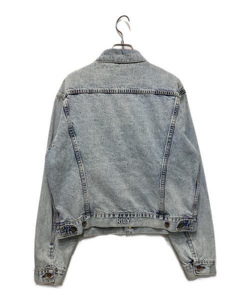 RILY（リリー）RILY (リリー) デニムジャケット インディゴ サイズ:Mの古着・服飾アイテム