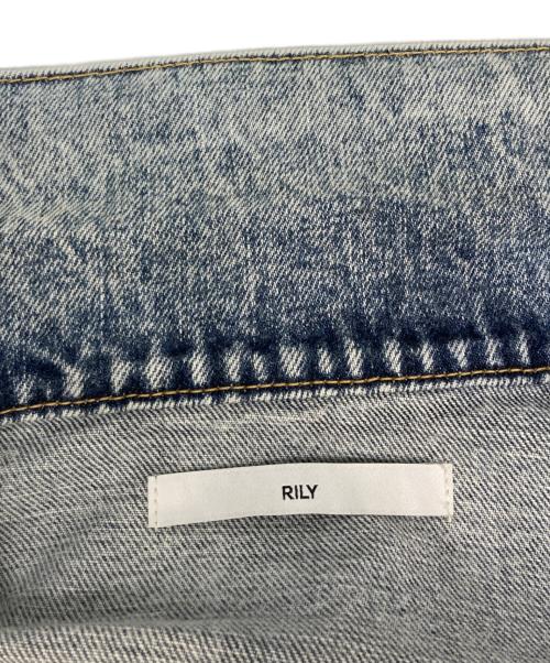 RILY（リリー）RILY (リリー) デニムジャケット インディゴ サイズ:Mの古着・服飾アイテム