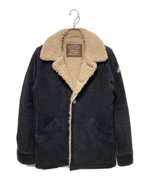 TMT（ティーエムティー）TMT (ティーエムティー) VINTAGE SLUB CORDUROY BOA RANCH COAT ブラック サイズ:Sの古着・服飾アイテム