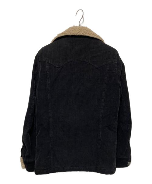 TMT（ティーエムティー）TMT (ティーエムティー) VINTAGE SLUB CORDUROY BOA RANCH COAT ブラック サイズ:Sの古着・服飾アイテム