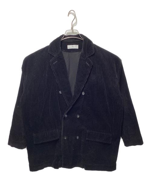 Urig（ウーリッヒ）Urig (ウーリッヒ) CORDUROY W-JACKET ブラック サイズ:1の古着・服飾アイテム