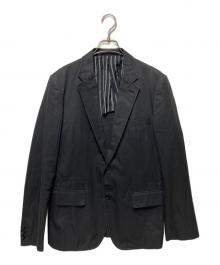 COMME des GARCONS HOMME（コムデギャルソン オム）の古着「テーラードジャケット」｜ブラック
