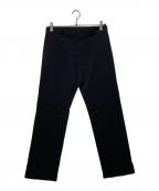 YOHJI YAMAMOTOヨウジヤマモト）の古着「ストライプスラックスパンツ」｜ブラック