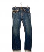 TRUE RELIGIONトゥルー レリジョン）の古着「JOEY ROPE STITCH FLARE JEAN」｜インディゴ