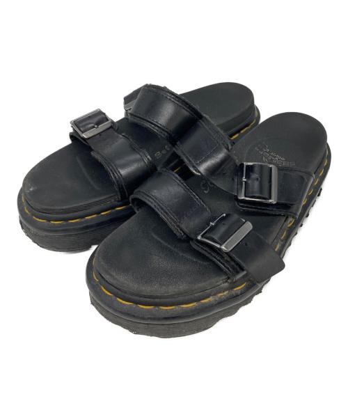 Dr.Martens（ドクターマーチン）Dr.Martens (ドクターマーチン) JOSEF スライド サンダル ブラック サイズ:UK4の古着・服飾アイテム