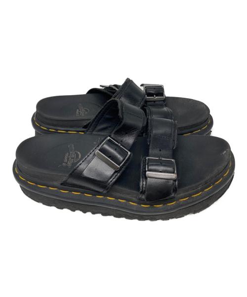 Dr.Martens（ドクターマーチン）Dr.Martens (ドクターマーチン) JOSEF スライド サンダル ブラック サイズ:UK4の古着・服飾アイテム