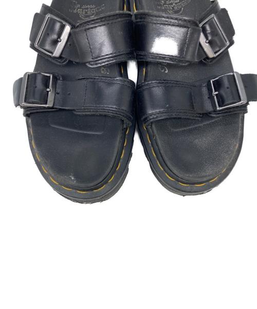 Dr.Martens（ドクターマーチン）Dr.Martens (ドクターマーチン) JOSEF スライド サンダル ブラック サイズ:UK4の古着・服飾アイテム