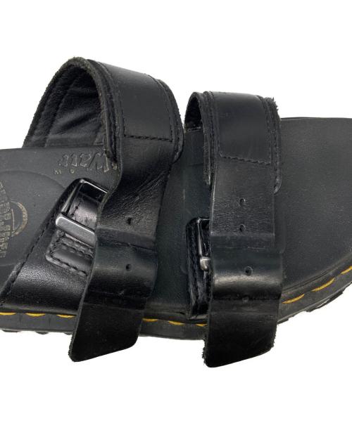 Dr.Martens（ドクターマーチン）Dr.Martens (ドクターマーチン) JOSEF スライド サンダル ブラック サイズ:UK4の古着・服飾アイテム