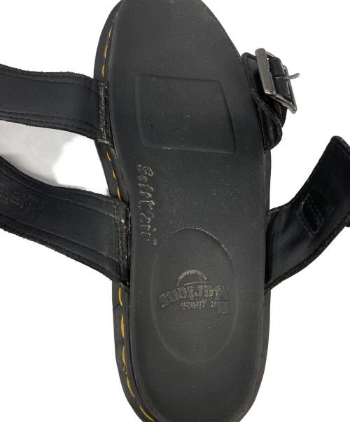 Dr.Martens（ドクターマーチン）Dr.Martens (ドクターマーチン) JOSEF スライド サンダル ブラック サイズ:UK4の古着・服飾アイテム