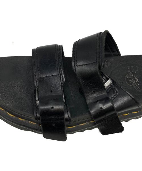 Dr.Martens（ドクターマーチン）Dr.Martens (ドクターマーチン) JOSEF スライド サンダル ブラック サイズ:UK4の古着・服飾アイテム