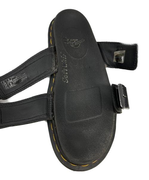 Dr.Martens（ドクターマーチン）Dr.Martens (ドクターマーチン) JOSEF スライド サンダル ブラック サイズ:UK4の古着・服飾アイテム