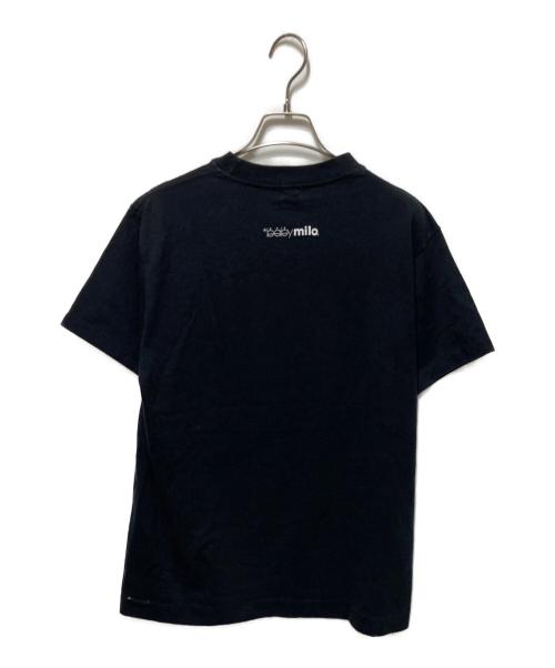 A BATHING APE（アベイシングエイプ）A BATHING APE (アベイシングエイプ) BABY MILO プリントTシャツ ブラック サイズ:Mの古着・服飾アイテム