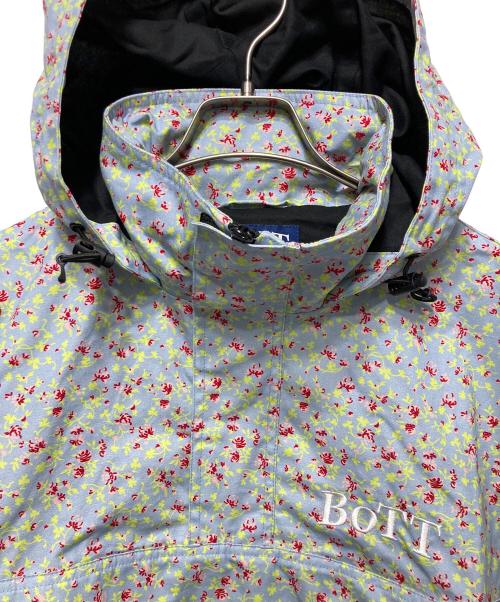 BoTT（ボット）BoTT (ボット) Flower Anorak Jacket ブルー サイズ:Ｍの古着・服飾アイテム