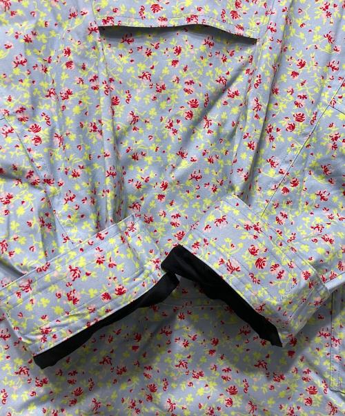 BoTT（ボット）BoTT (ボット) Flower Anorak Jacket ブルー サイズ:Ｍの古着・服飾アイテム