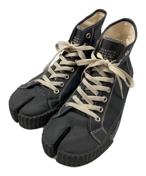 Maison Margiela（メゾンマルジェラ）Maison Margiela (メゾンマルジェラ) Tabiハイカットスニーカー ブラック サイズ:42の古着・服飾アイテム