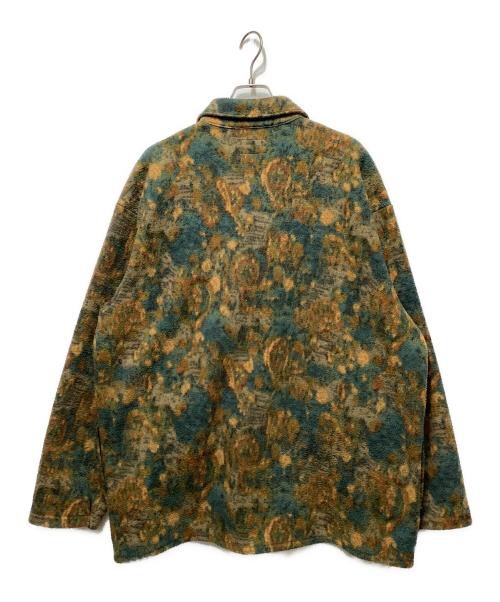 SUPREME（シュプリーム）SUPREME (シュプリーム) paisley fleece shirt オリーブ サイズ:Lの古着・服飾アイテム