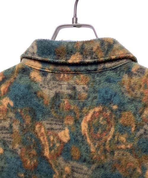 SUPREME（シュプリーム）SUPREME (シュプリーム) paisley fleece shirt オリーブ サイズ:Lの古着・服飾アイテム