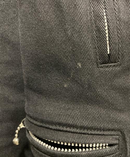 666（666）666 (666) ライダースジャケット ブラック サイズ:Mの古着・服飾アイテム