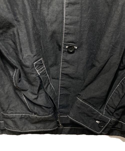 digawel（ディガウェル）digawel (ディガウェル) ガーメントダイステッチシャツ ブラック サイズ:2の古着・服飾アイテム