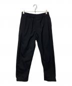 sans limiteサンリミット）の古着「TWトロピカルウールゴムパンツ」｜ブラック
