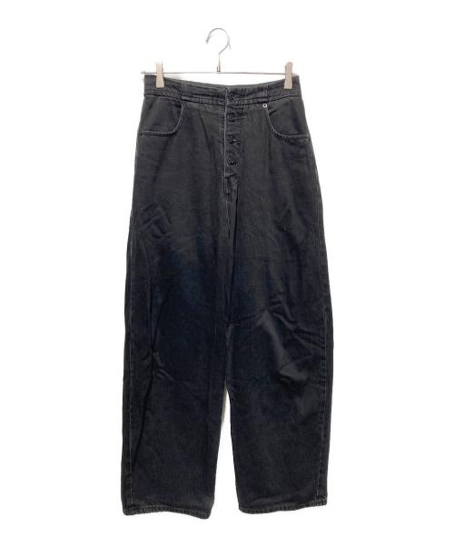MM6 Maison Margiela（エムエムシックスメゾンマルジェラ）MM6 Maison Margiela (エムエムシックスメゾンマルジェラ) デニムパンツ ブラック サイズ:42の古着・服飾アイテム