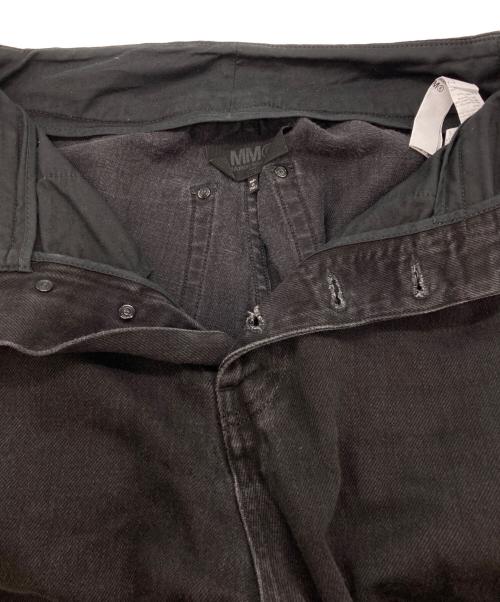 MM6 Maison Margiela（エムエムシックスメゾンマルジェラ）MM6 Maison Margiela (エムエムシックスメゾンマルジェラ) デニムパンツ ブラック サイズ:42の古着・服飾アイテム