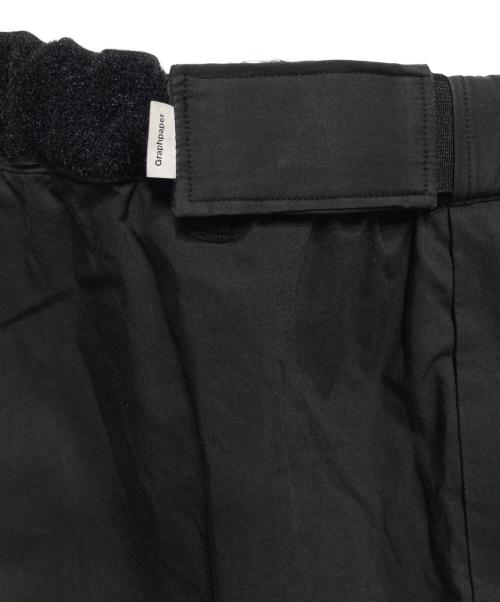 Graphpaper（グラフペーパー）Graphpaper (グラフペーパー) コックパンツ ブラック サイズ:Freeの古着・服飾アイテム