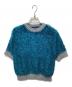 KOLOR（カラー）の古着「シャギー半袖ニット」｜ブルー