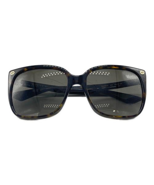 GUCCI（グッチ）GUCCI (グッチ) サングラス ブラウンの古着・服飾アイテム