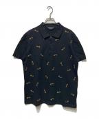 VERSACEヴェルサーチェ）の古着「ポロシャツ」｜ブラック