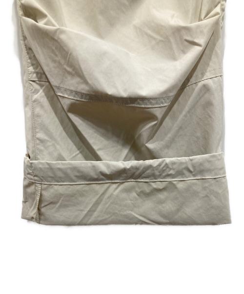 LACOSTE（ラコステ）LACOSTE (ラコステ) ナイロンカーゴパンツ ベージュ サイズ:Sの古着・服飾アイテム