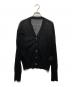 Whim Gazette（ウィムガゼット）の古着「シアーリネンカーディガン」｜ブラック